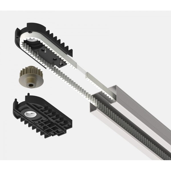 Alutech LGR-4200C Рейка приводная цельная с цепью Alutech LGR-4200C Рейка приводная цельная с цепью