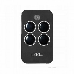 Faac XT4 RC пульт-брелок 433 МГц, 4-канальный, черного цвета 787456 Faac XT4 RC пульт-брелок 433 МГц, 4-канальный, черного цвета 787456